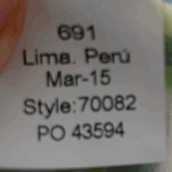 Lilly Pulitzer Michele Blue Vibrant Sky Heaven Tee V-Neck Tropical Floral Print - Picture 7 of 7